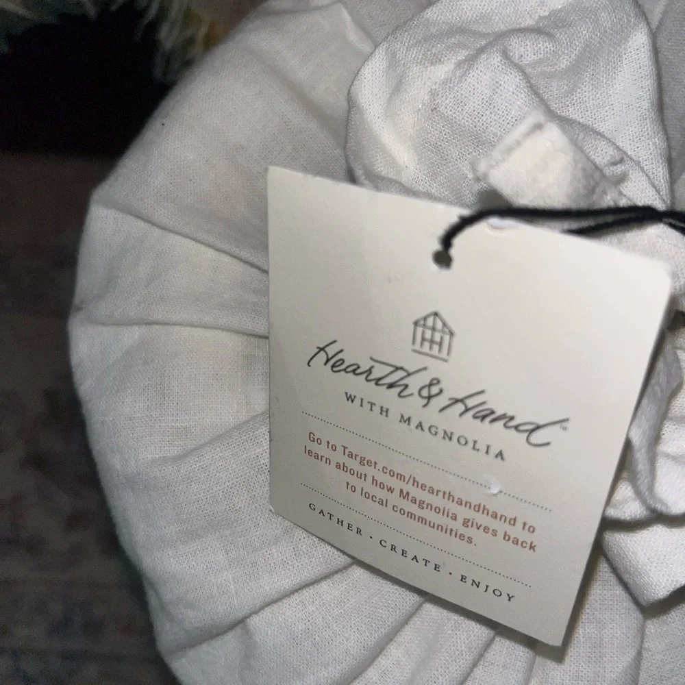 Hearth & Hand Linen Blend Sheet Set - White